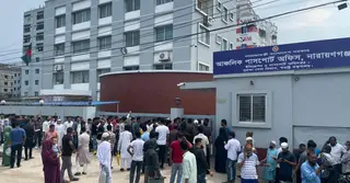 পুড়িয়ে দেয়া নারায়ণগঞ্জ পাসপোর্ট অফিসের কার্যক্রম শুরু